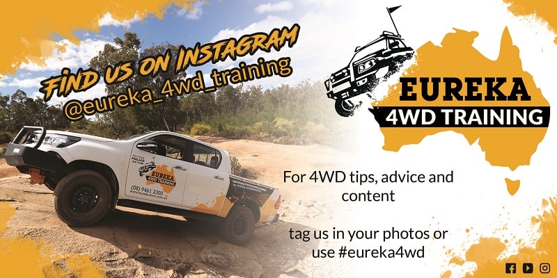 Detailed banner of Eureka 4WD Training Instagram page.